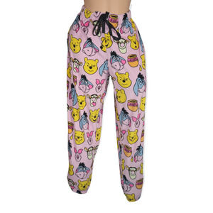 Winnie The Pooh Ladies Sleep Jogger Pajama Bottoms Size Large